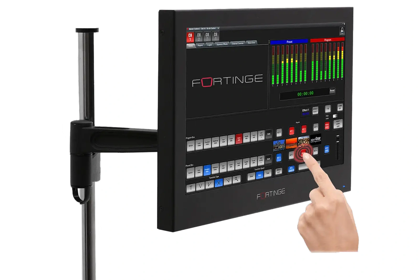 Fortinge TOUCH156 Touchscreen-Monitor 15,6 Zoll